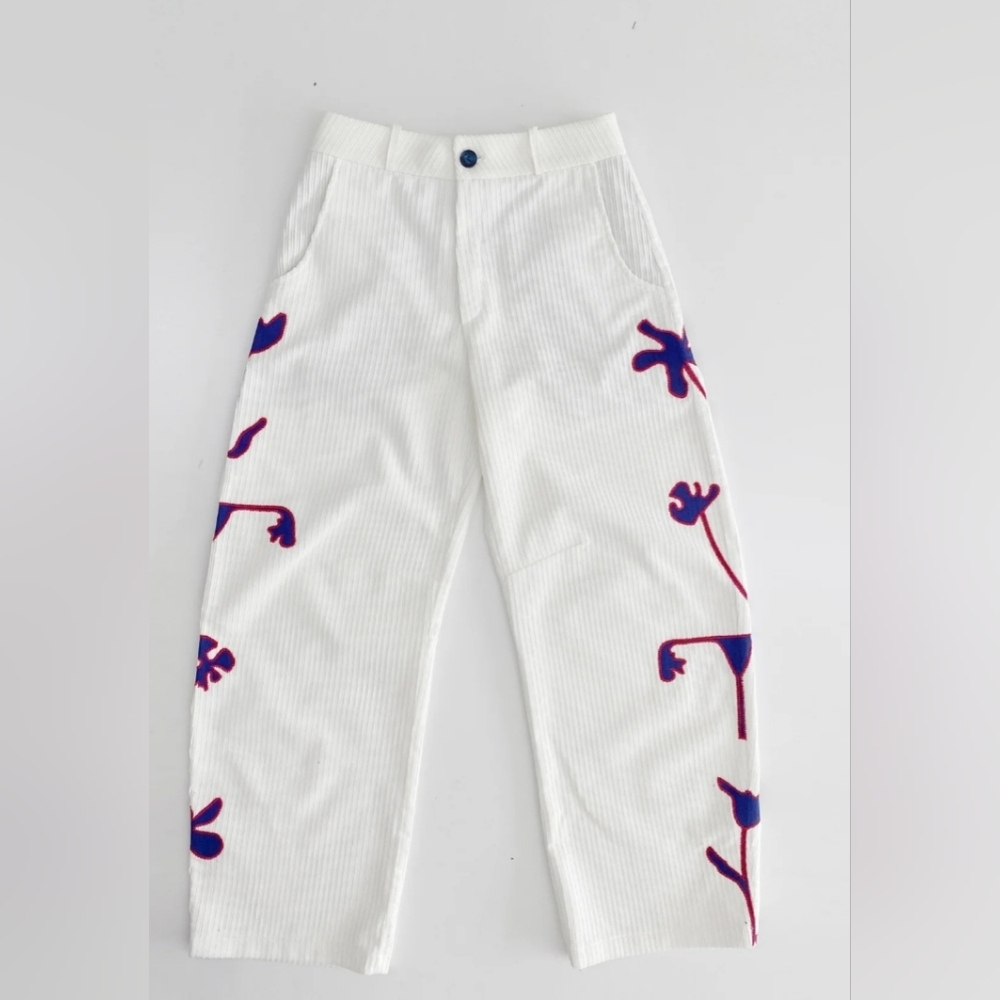 Anthropologie Velvet Pants - Picture 2 of 8